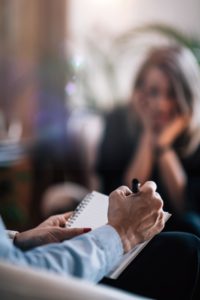 Woman at our outpatient anxiety treatment center in Atlanta GA