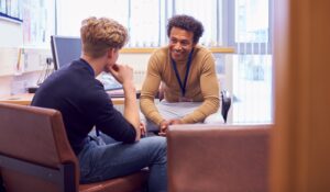 Man overcoming addiction at our IOP program in Atlanta