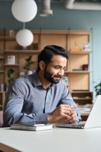 Man using our virtual iop programs