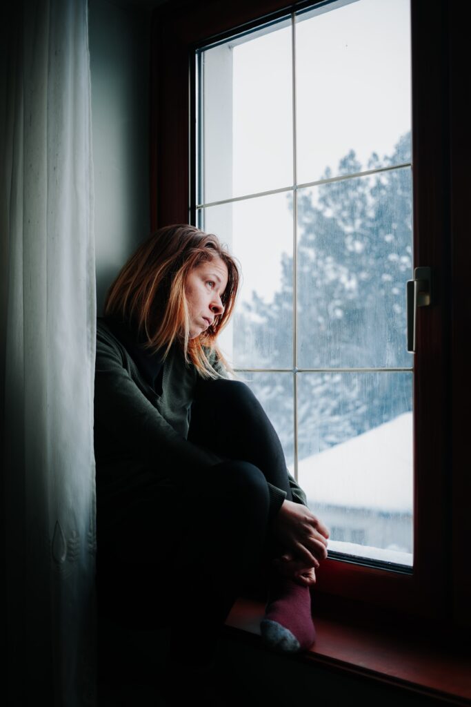 Woman at depression treatment in Atlanta